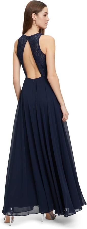 Vera Mont Pailletten Avondjurk Blue Dames