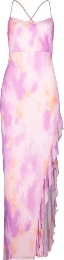 Vera Mont Romantische Tule Avondjurk met Ruches Multicolor Dames - Foto 5