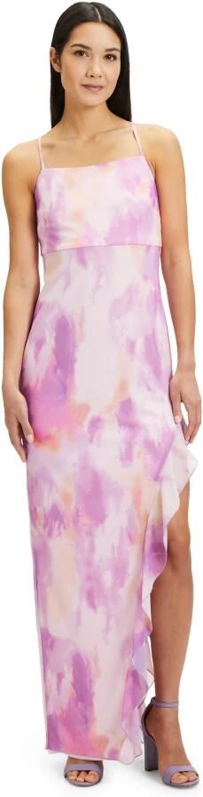 Vera Mont Romantische Tule Avondjurk met Ruches Multicolor Dames - Foto 2