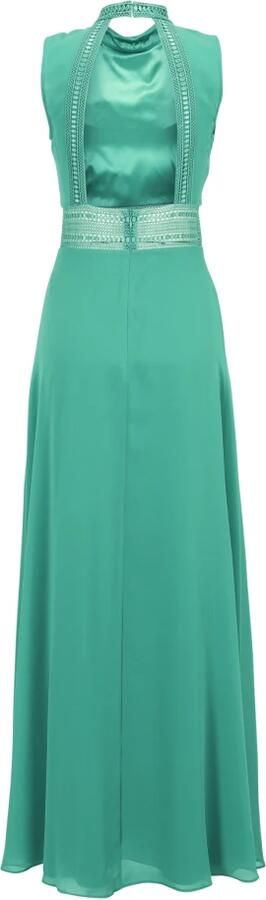 Vera Mont Rugloze Kant Avondjurk Green Dames - Foto 3