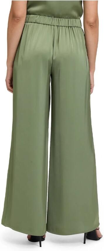 VM by Vera Mont Wide fit stoffen broek met elastische band - Foto 4