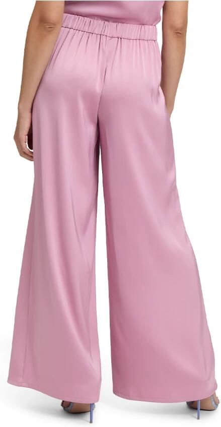 V by Vera Mont Wide fit stoffen broek met elastische band