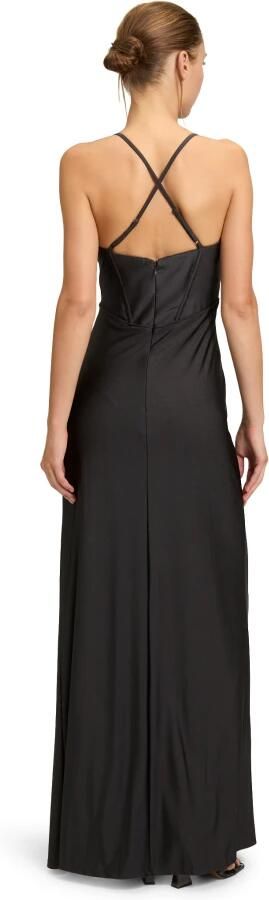 Vera Mont Strakke pasvorm avondjurk Black Dames - Foto 2