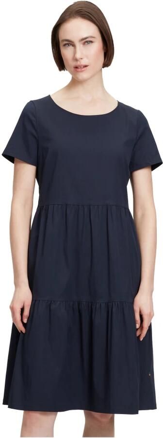 ROBE LÉGÈRE Knielange jurk in laagjeslook