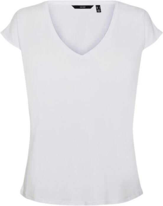 Vero Moda Basis T-shirt Wit Dames