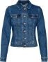 Vero Moda Outdoor Kort jeansjack met platte kraag model 'LUNA' - Thumbnail 2