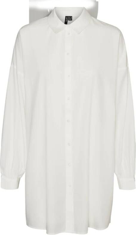 Vero Moda Lange blouse VMBINA L S OVERSIZE SHIRT WVN