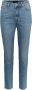 Vero Moda Lichtblauwe Denim Hoge Taille Rechte Snit Jeans Blue Dames - Thumbnail 2