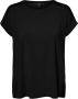 Vero Moda Shirt met ronde hals VMAVA PLAIN SS TOP GAJRS NOOS - Thumbnail 3