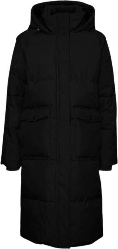 Vero Moda Gewatteerde jas VMMADELYN LONG COAT NOOS ook als bodywarmer te dragen