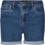 Vero Moda Gevouwen shorts voor vrouwen Luna MR Blauw Dames - Thumbnail 2