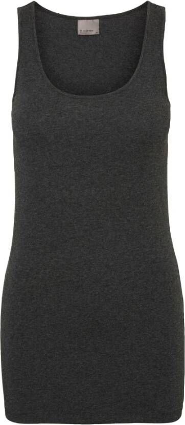 Vero Moda Mouwloze top van biologisch katoen Grijs Dames