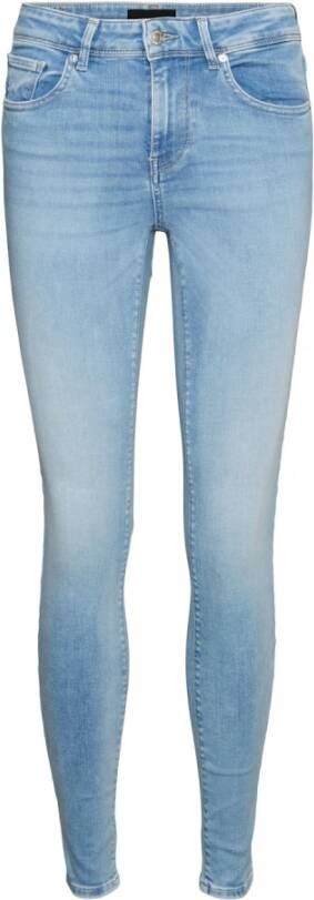 Vero Moda Slimfit-jeans Blauw Dames