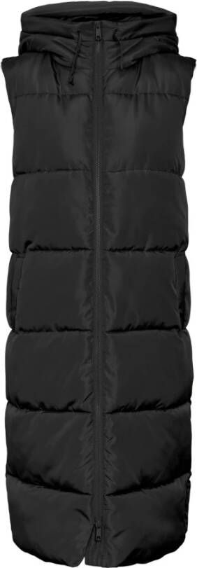 Vero Moda Stijlvolle mouwloze donsjas voor dames Black Dames - Foto 1