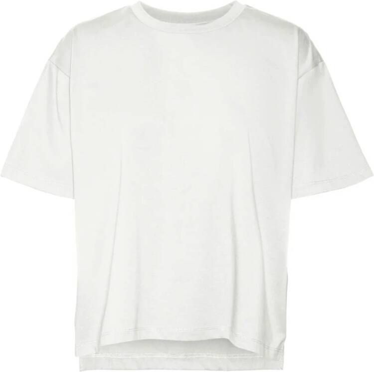 Vero Moda Aware Vmgigi SS O-Neck T-Shirt VMA Noos Snow White | Freewear Wit White Dames