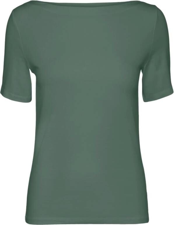Vero Moda Stijlvolle Vmpanda Modal Dames T-shirt Groen Dames