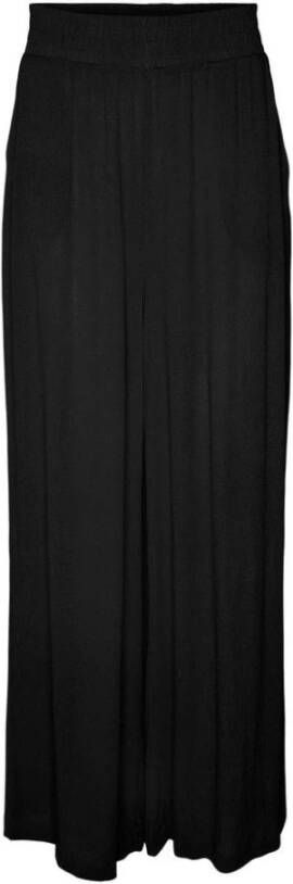 Vero Moda Straight Trousers Zwart Dames