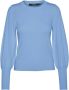Vero Moda Trui met ronde hals VMHOLLYKARISPUFF LS O-NECK PULLOV GA BOO - Thumbnail 4