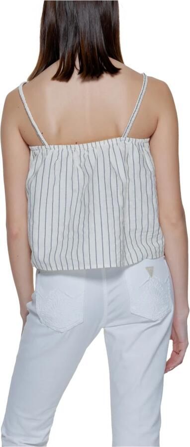 Vero Moda Biologisch Katoen Singlet Lente Zomer Collectie Beige Dames