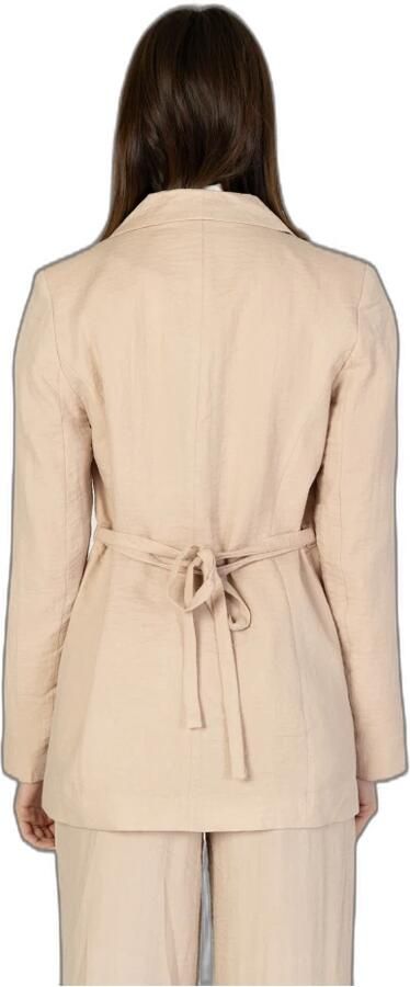 Vero Moda Roze Effen Blazer Knoopsluiting Pink Dames - Foto 3