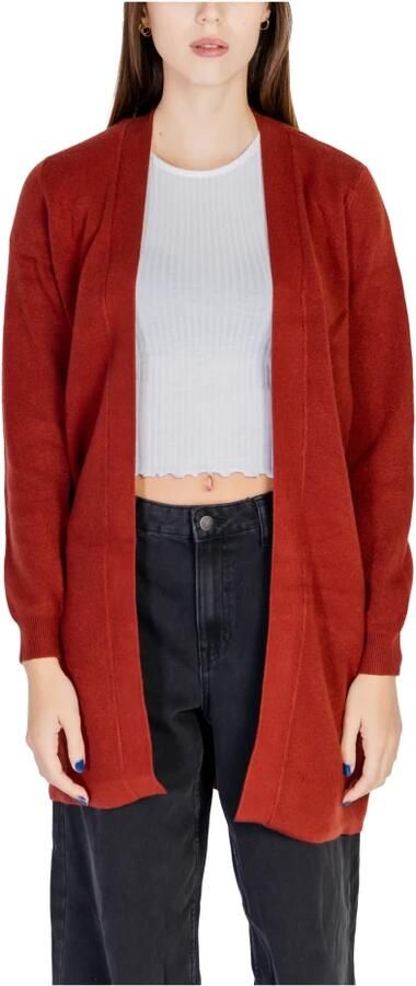 Vero Moda Rode Gebreide Vest Dames Herfst Winter Collectie Red Dames - Foto 5