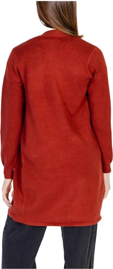 Vero Moda Rode Gebreide Vest Dames Herfst Winter Collectie Red Dames - Foto 2