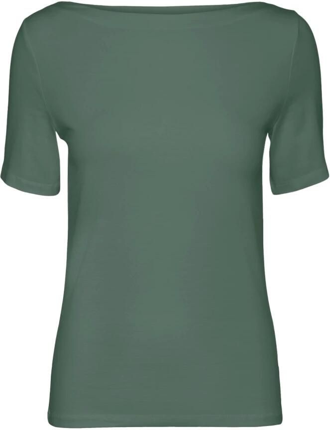 Vero Moda Stijlvolle Vmpanda Modal Dames T-shirt Groen Dames - Foto 7