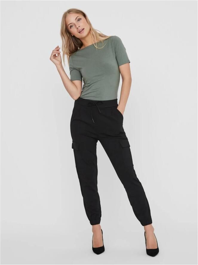 Vero Moda Stijlvolle Vmpanda Modal Dames T-shirt Groen Dames - Foto 6