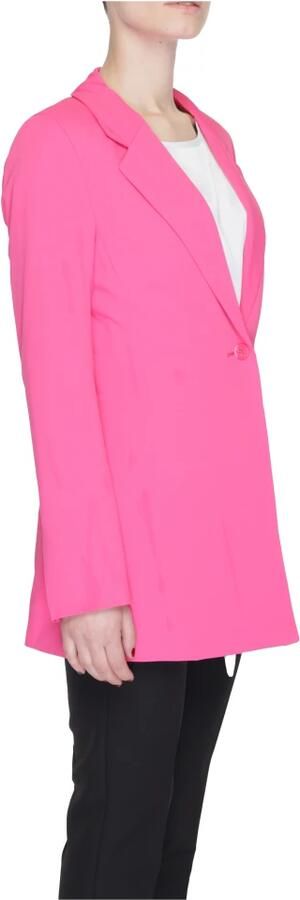 Vero Moda Fuchsia Geknoopte Blazer voor Vrouwen Pink Dames - Foto 4