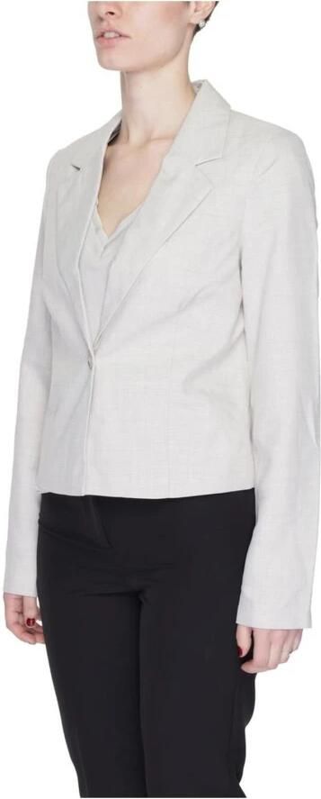 Vero Moda Grijze Polyester Blazer Damesjas Collectie Gray Dames - Foto 3