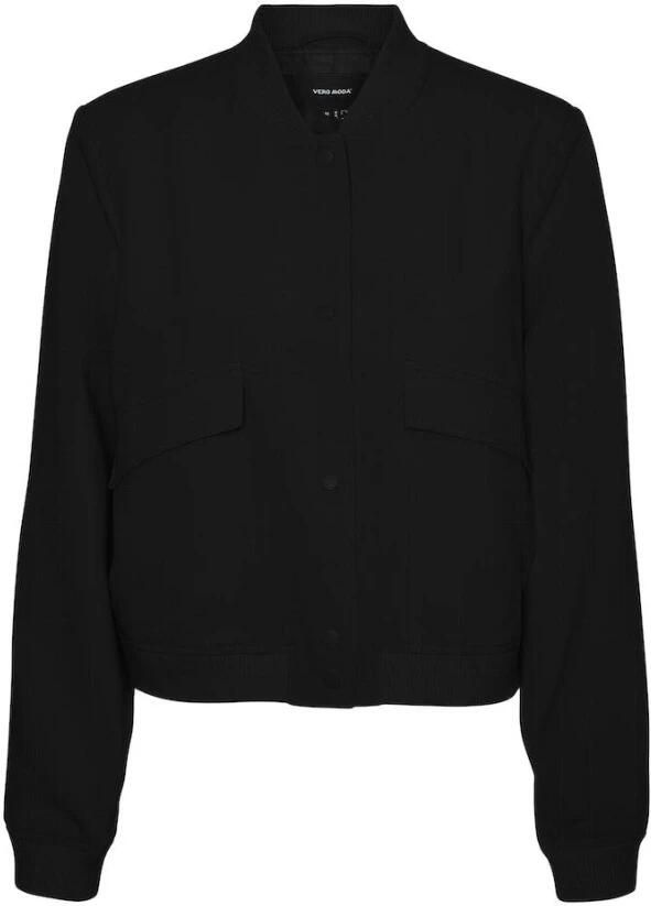 Vero Moda Korte Zwarte Jas Freewear Zwart Black Dames - Foto 3