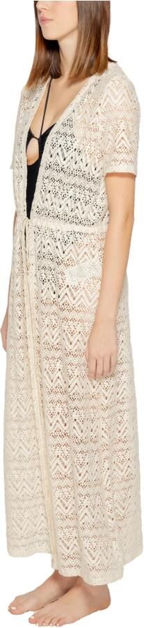 Vero Moda Lente Zomer Cardigan 95% Polyester 5% Elastaan Beige Dames - Foto 4