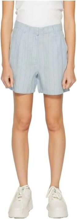 Vero Moda Gestreepte Linnen Shorts Lente Zomer Collectie Blue Dames - Foto 5