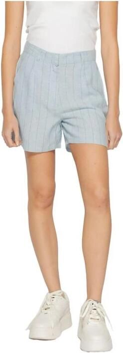 Vero Moda Gestreepte Linnen Shorts Lente Zomer Collectie Blue Dames - Foto 2