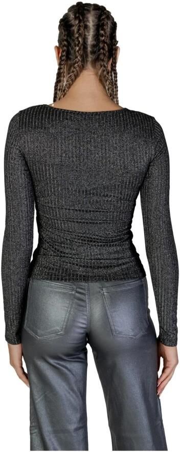 Vero Moda Zwarte longsleeve T-shirt herfst winter collectie Black Dames - Foto 2