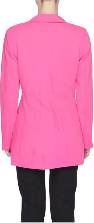 Vero Moda Fuchsia Geknoopte Blazer voor Vrouwen Pink Dames