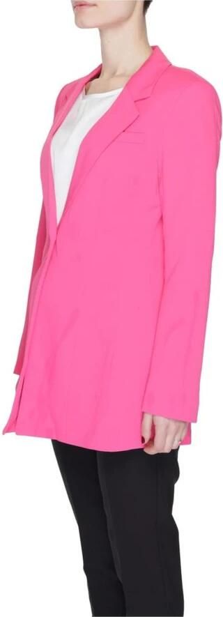 Vero Moda Fuchsia Geknoopte Blazer voor Vrouwen Pink Dames - Foto 2