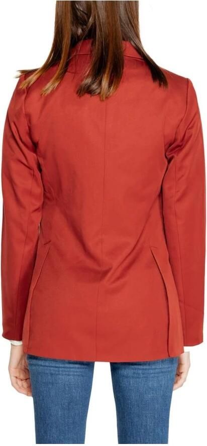 Vero Moda Rode Dames Blazer Herfst Winter Collectie Red Dames