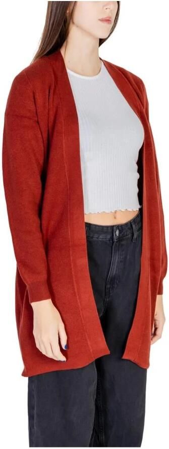 Vero Moda Rode Gebreide Vest Dames Herfst Winter Collectie Red Dames - Foto 3