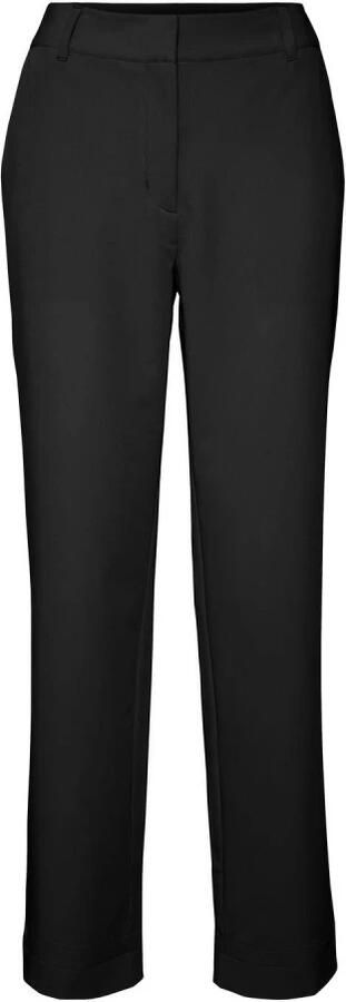 Vero Moda Vmzelda HR Straight Pant Curve Noos Zwart | Freewear Zwart Black Dames - Foto 2
