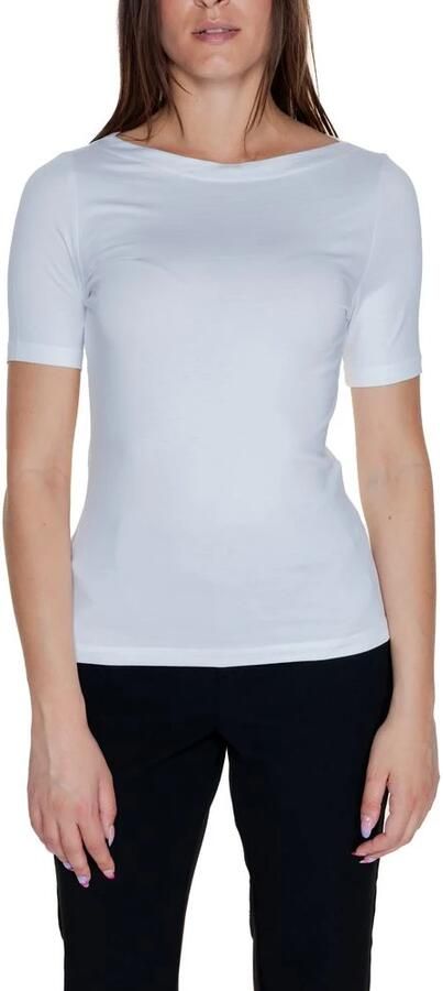 Vero Moda Wit Viscose Dames T-Shirt Lente Zomer Collectie White Dames - Foto 12