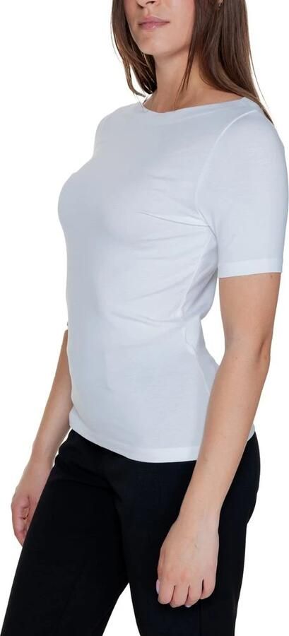 Vero Moda Wit Viscose Dames T-Shirt Lente Zomer Collectie White Dames - Foto 9