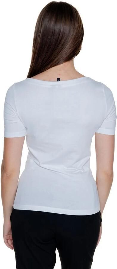 Vero Moda Wit Viscose Dames T-Shirt Lente Zomer Collectie White Dames - Foto 10