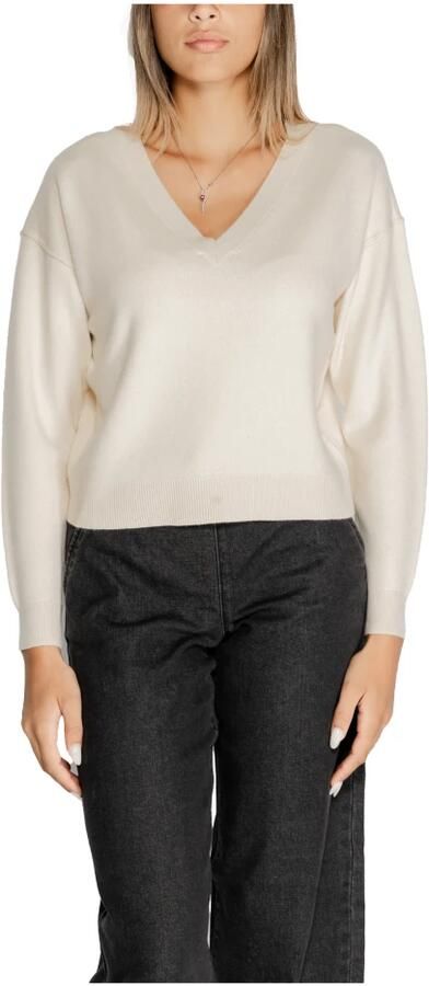 Vero Moda Witte V-hals Gebreide Kleding voor Vrouwen White Dames - Foto 3