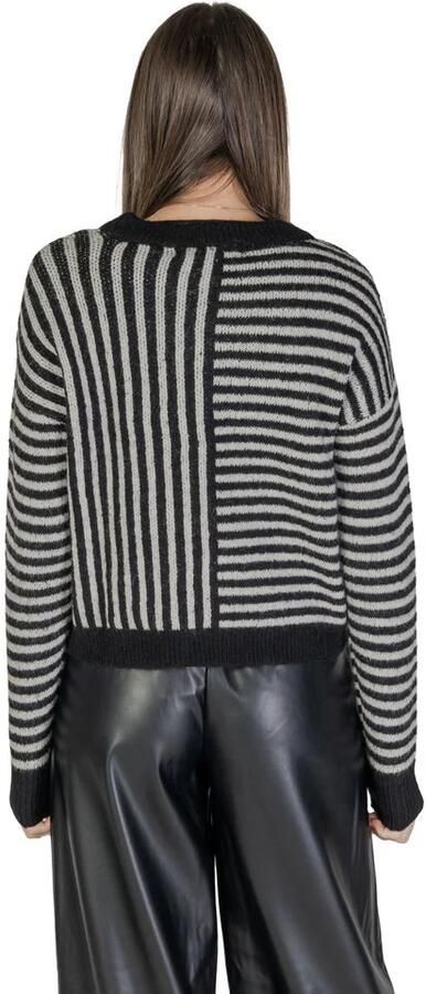 Vero Moda Regular fit gebreide pullover met streepmotief model 'URANUS' - Foto 4