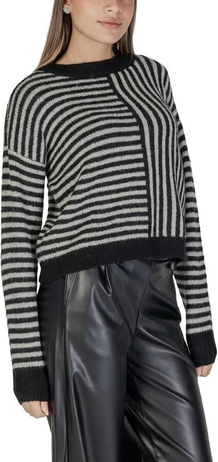 Vero Moda Regular fit gebreide pullover met streepmotief model 'URANUS' - Foto 2