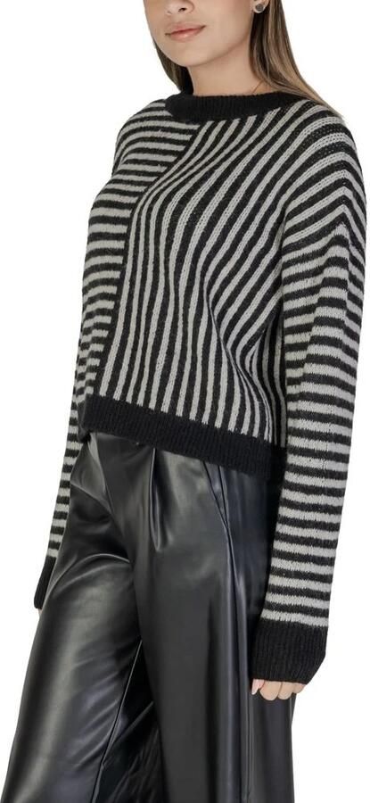 Vero Moda Regular fit gebreide pullover met streepmotief model 'URANUS' - Foto 3