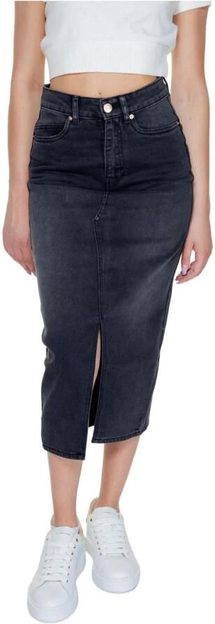 Vero Moda Rok VMVERI HR CALF DENIM SKIRT GA MIX NOOS 10295731 - Foto 4