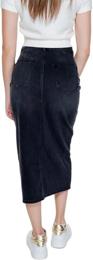 Vero Moda Rok VMVERI HR CALF DENIM SKIRT GA MIX NOOS 10295731 - Foto 3