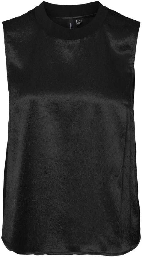 Vero Moda Zwarte Mouwloze Top Freewear Black Dames